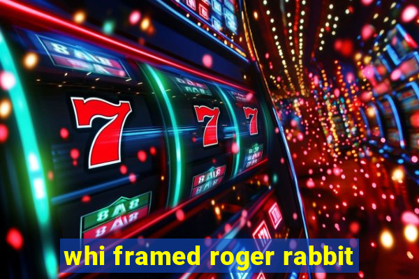 whi framed roger rabbit